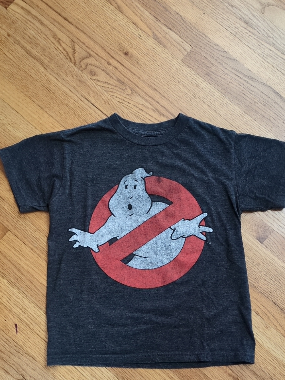Ghostbusters Graphic Tee - Dark Gray with White Print